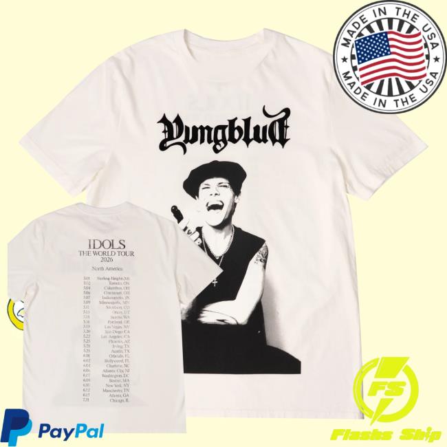 Yungblud Store Merch Laughing T-Shirt 5 Yungblud Store Merch Laughing T-Shirt