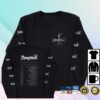 Yungblud Store Merch Washed Dateback Long Sleeve T-Shirt
