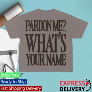 Zayn Store Merch Pardon Me Shirt
