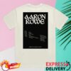Aaron Rowe Merch Spring Tour 2026 Shirts