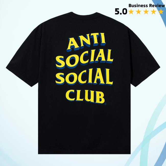Anti Social Social Club Merch Shop Store I Doubt It Premium Tee Black