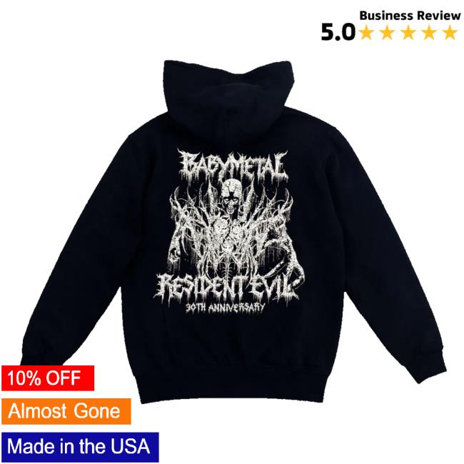 Baby Metal Merch Shop Store Metal Outbreak Zip-Up Hoodie 4 Baby Metal Merch Shop Store Metal Outbreak Zip-Up Hoodie