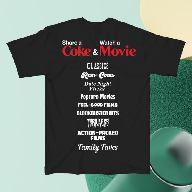 Cinemark Merch Shop Store National Coke Day Shirt