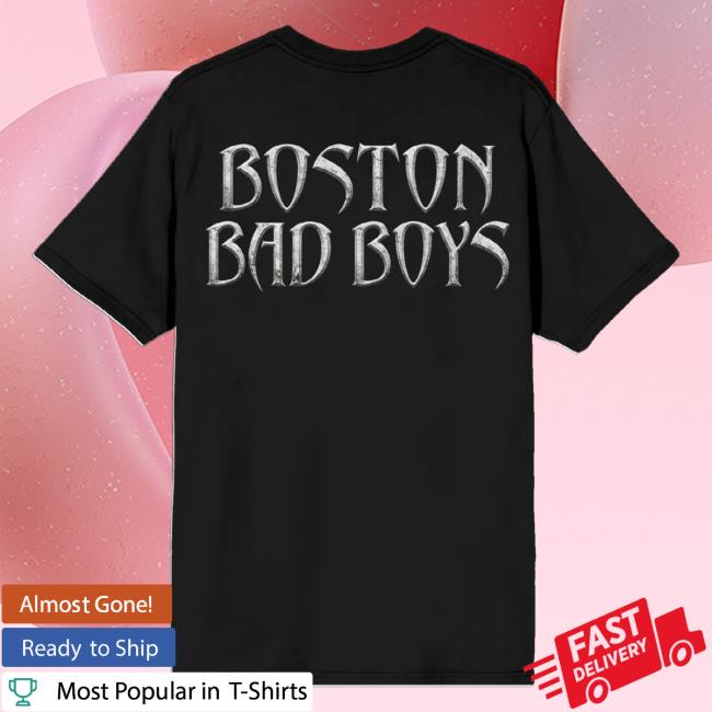 Godsmack Merch Shop Boston Bad Boys Skull Tee Shirt