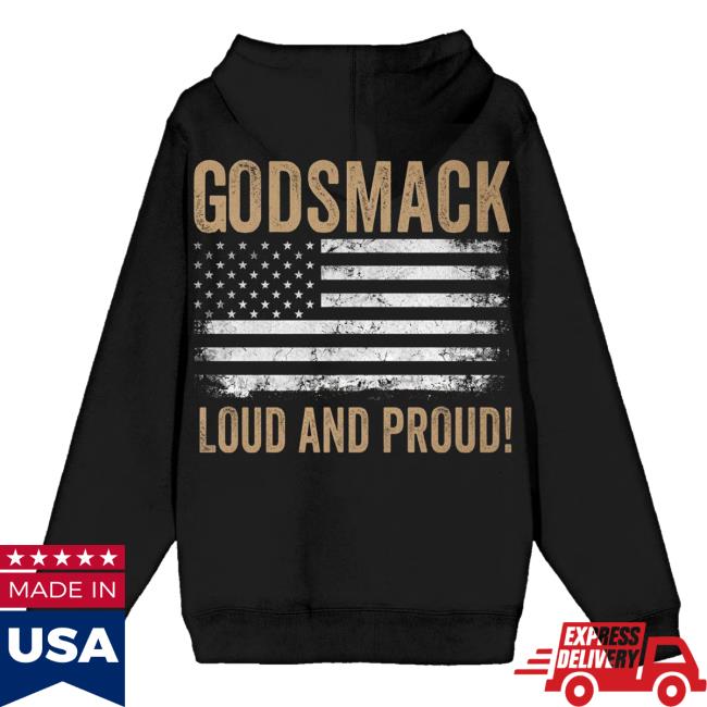 Godsmack Merch Shop Loud And Proud Zip Hoodies