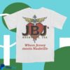 Jbj's Nashville Merch Shop Store Jbj's Where Jersey Meets Nashville White Tee