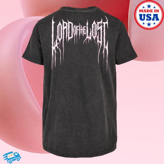 Lord Of The Lost Merch Shop Store La Vie Est Hell Acid Washed Unisex Shirt