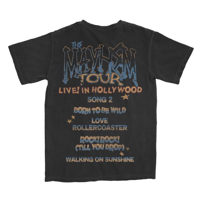 Lost Bros Merch Shop Store The Mayhem Tour Tee Shirt