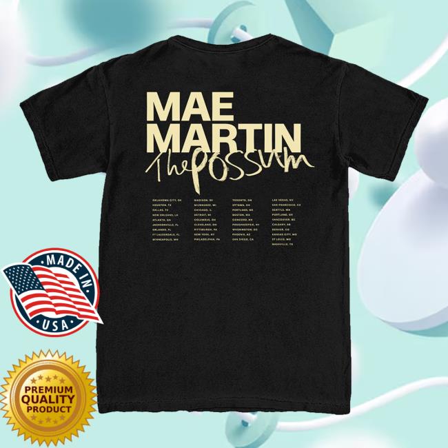 Mae Martin Merch Store Shop Bear Portal Tour Tee
