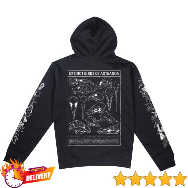 Pepper Raccoon Merch Shop Aotearoa Aeternum Extinct Bird Skulls Hoodie 5 Pepper Raccoon Merch Shop Aotearoa Aeternum Extinct Bird Skulls Hoodie