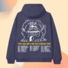 Post Malone Merch Shop Store Posty Bulldog Zip Hoodie