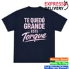 Project Torque Garage Merch Shop Store Te Quedo Grande Tee Navy