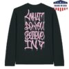 Rag N Bone Man Merch Shop Store What Do You Believe In Logo Black Long Sleeve 1 Rag N Bone Man Merch Shop Store What Do You Believe In Logo Black Long Sleeve