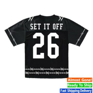 Set It Off Band Merch Shop Store Sio Barbed Wire Jersey