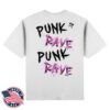 Stvw Music Store Merch Stvw 'Punk Rave' Tee White
