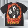 The Kiss Online Band Merch Flames And Flames