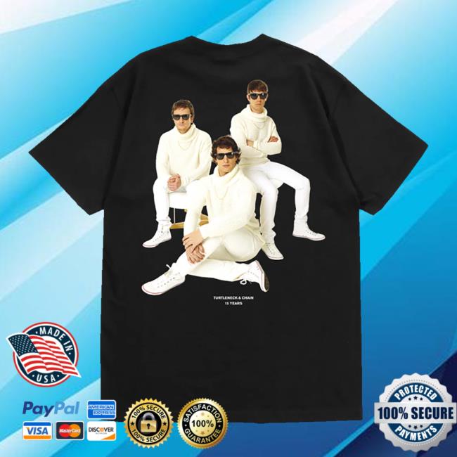 The Lonely Island Store Merch Shop Store Limited Edition Turtleneck & Chain 15Th Anniversary Tee