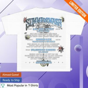 The Summer Smash Merch Shop Store Lunar Shirt White