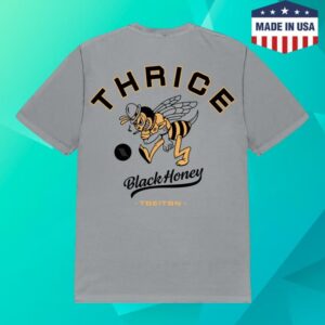 Thrice Merch Shop Black Honey Tee Grey