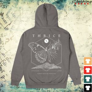 Thrice Merch Shop Store Harbor From The Hurricane Hoodie