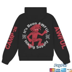 Top Dawg Entertainment Merch Shop Store Isaiah Rashad Awful Camp Souvenir Hoodie