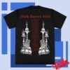 White Chapel Band Merch Shop North America 2026 Tour Black T-Shirt