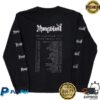 Yungblud Store Merch Washed Dateback Long Sleeve T-Shirt
