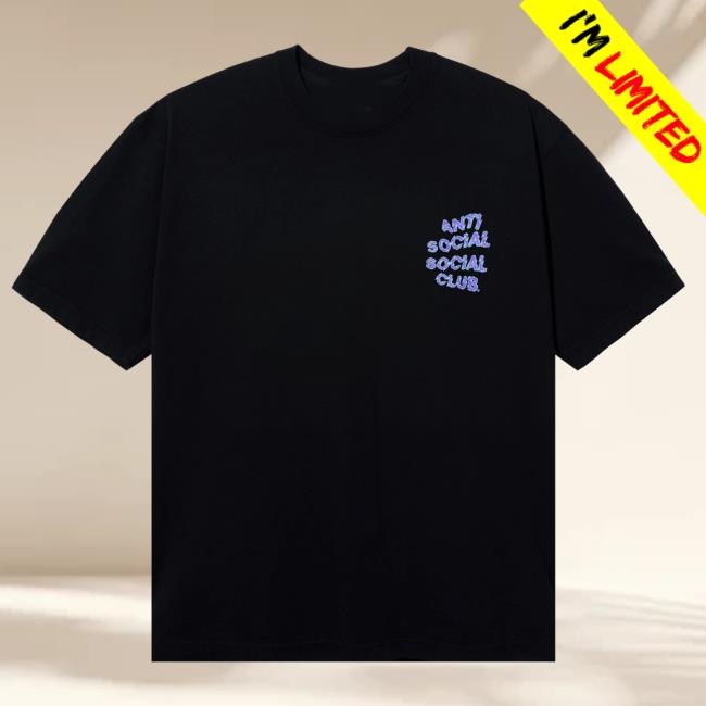 Anti Social Social Club Merch Shop Store Chaos Premium Tee Black