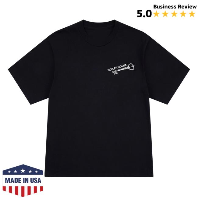 Boiler Room Merch Shop Paris Lovers T-Shirt Black 5 Boiler Room Merch Shop Paris Lovers T-Shirt Black