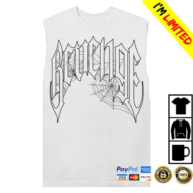 Crown Online Merch Shop Store Web Cross Cut Off Tee Shirt
