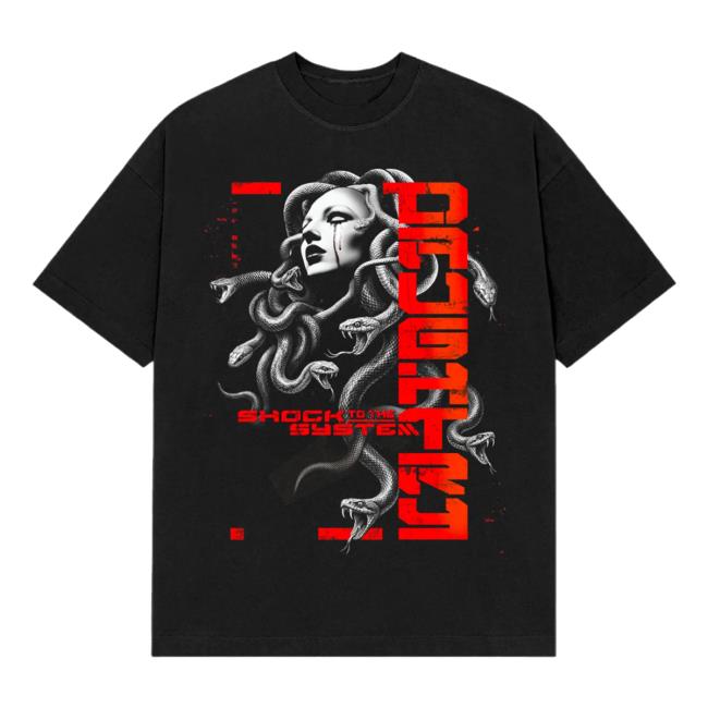 Daughtry Merch Shop Store Shock To The System Track List Tees
