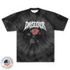 Dayseeker Merch Shop Store Red Moon Skull Dye Tee