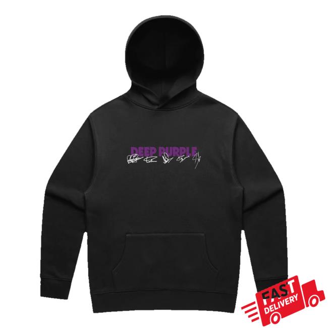 Deep Purple Shop Store Splat! Signature Hoodie
