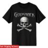 Godsmack Merch Shop Boston Bad Boys Skull Tee Shirt