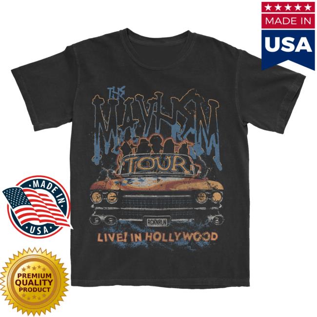 Lost Bros Merch Shop Store The Mayhem Tour Tee Shirt