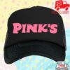 Pinks Hollywood Merch Shop Store Pink's Logo Trucker Hat