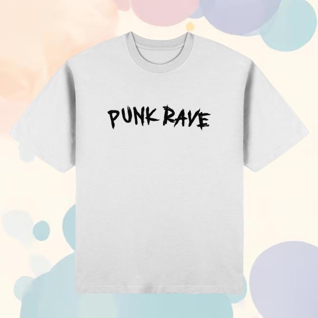 Stvw Music Store Merch Stvw 'Punk Rave' Tee White 5 Stvw Music Store Merch Stvw 'Punk Rave' Tee White