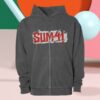 Sum41 Merch Shop Store Aknf 25Th Anniversary Zip Up Hoodie