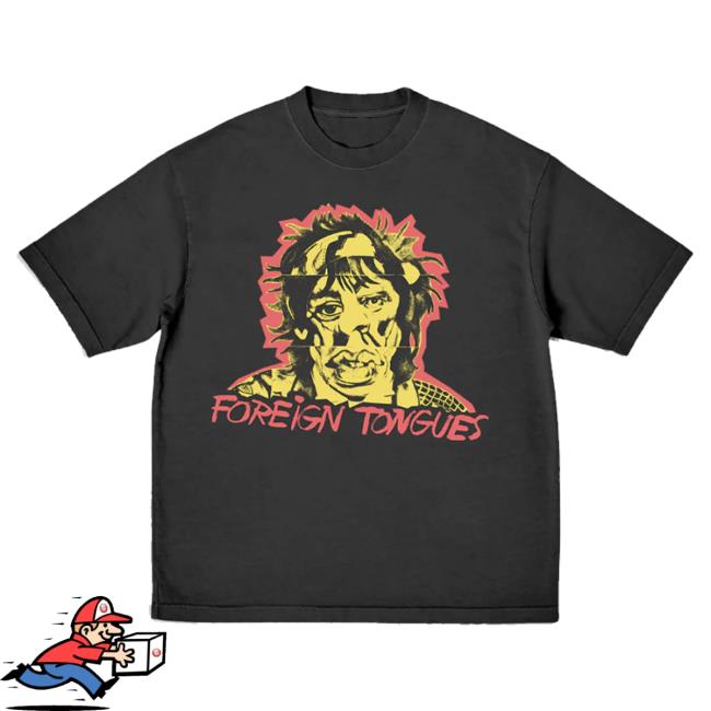 The Rolling Stones Merch Shop Store Foreign Tongues T-Shirt