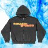 The Rolling Stones Merch Shop Store Foreign Tongues Zip Hoodie