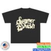 The Summer Smash Merch Shop Store Paint Shirt Black