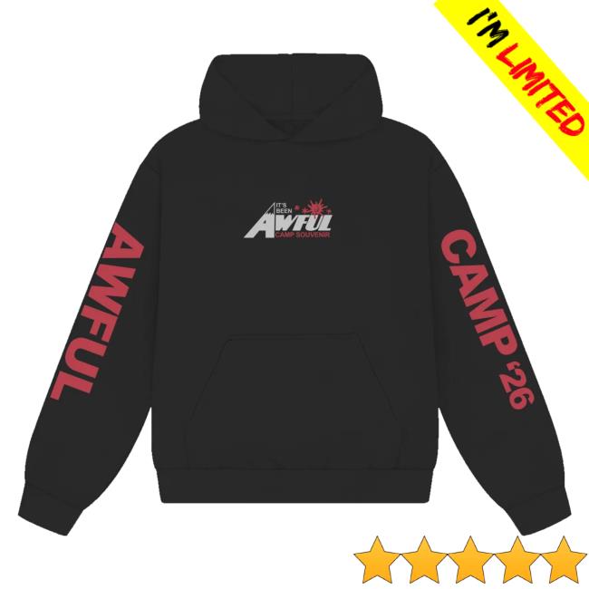 Top Dawg Entertainment Merch Shop Store Isaiah Rashad Awful Camp Souvenir Hoodies