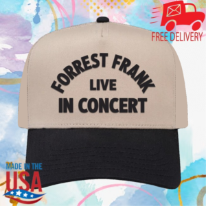 Forrest Frank Store Merch Forrest Frank Live Black & Khaki Hat