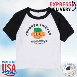 100 Thieves Merch Store 100T X Momotoys Baby T-Shirt