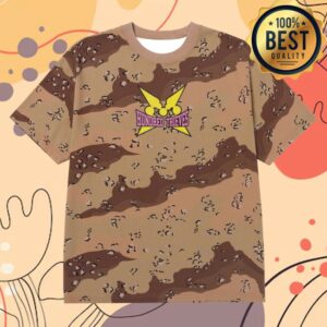100 Thieves Merch Store 100T X Momotoys Desert Battle Camo T-Shirt