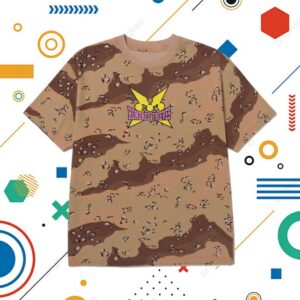 100 Thieves Store Merch 100T X Momotoys - Desert Battle Camo Shirt