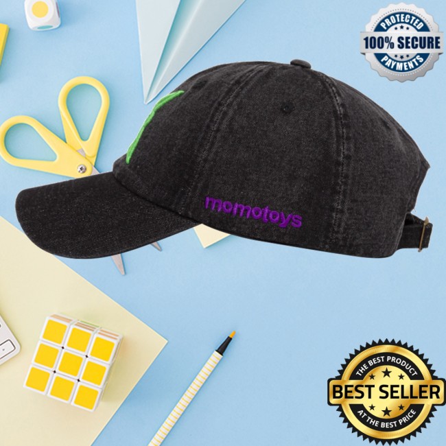 100 Thieves Store Merch 100T X Momotoys Washed Denim Dad Hat 4 100 Thieves Store Merch 100T X Momotoys Washed Denim Dad Hat