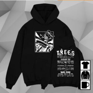 2000 Trees Merch Shop Skeleton 2026 Lineup Hoodie