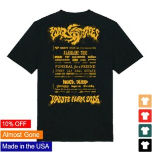 2000Trees Store Merch 2026 Lineup Shirt Black