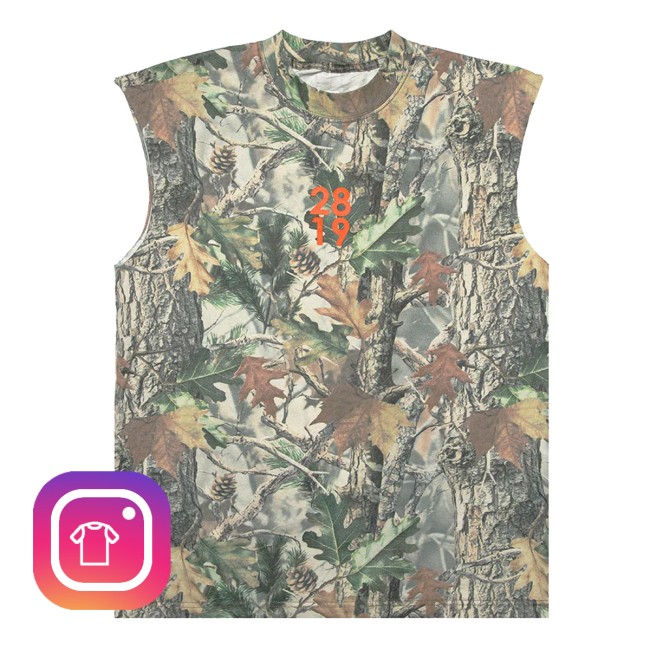 2819 Store Merch 2819 Cutoff Tee Camo 2 2819 Store Merch 2819 Cutoff Tee Camo